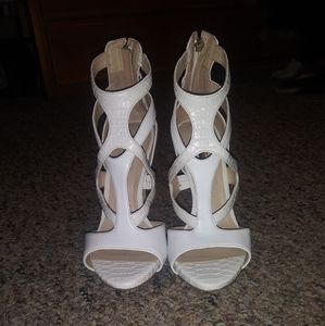 Womens opened toed heels